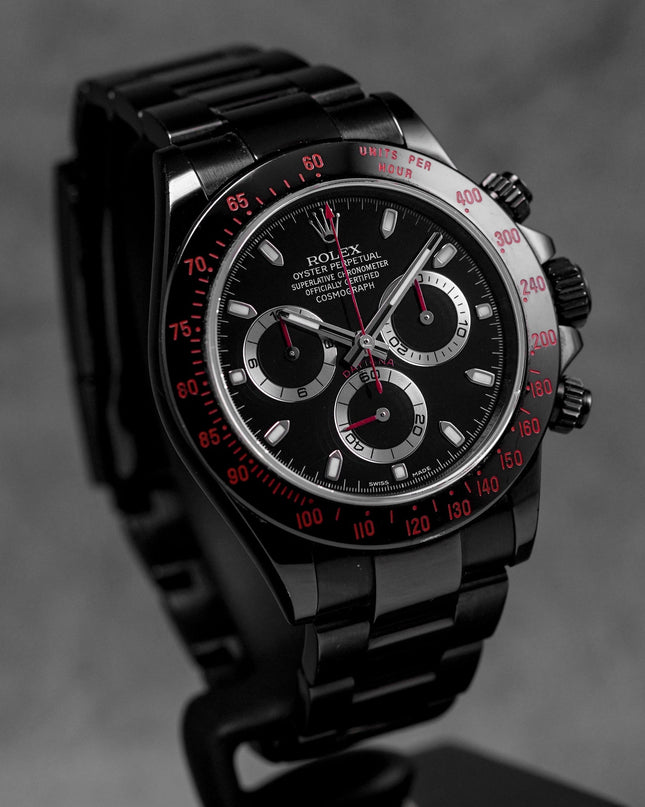 Harga Rolex Daytona Custom PVD Black Indonesia