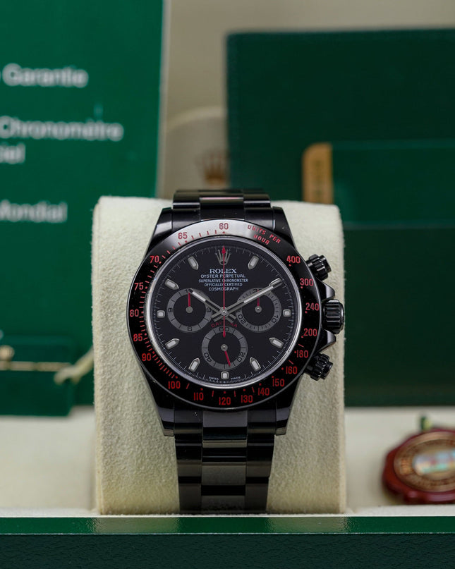 Harga Rolex Daytona Custom PVD Black Indonesia