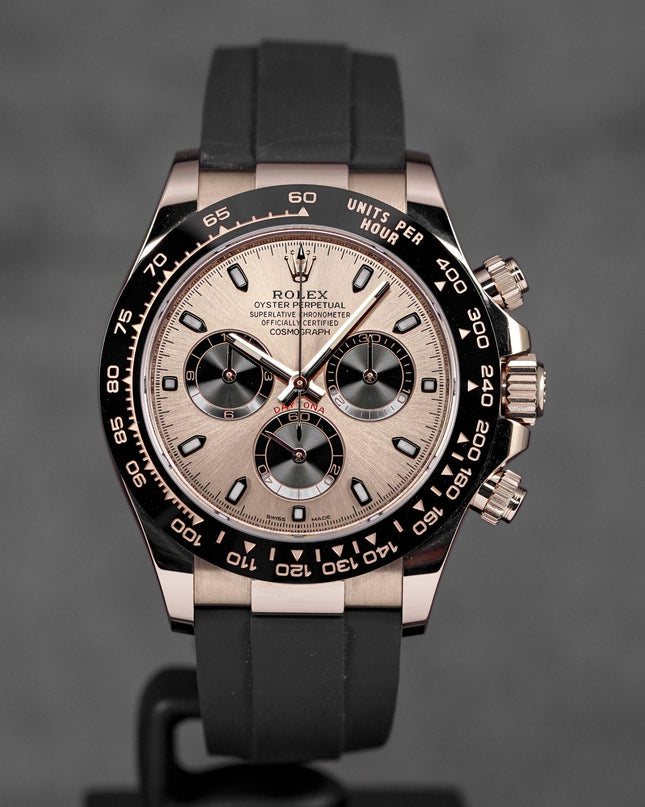 Harga Rolex Daytona Oysterflex Rosegold Pink Sundust Indonesia