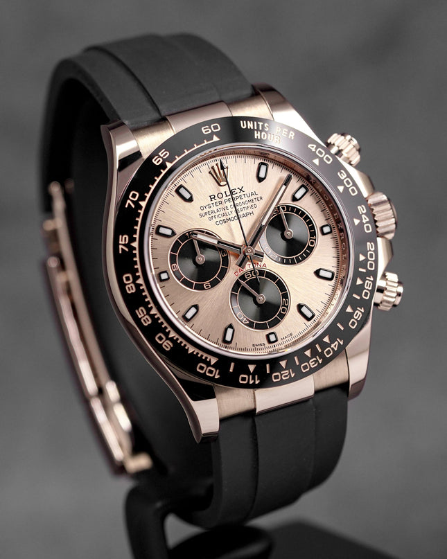 Harga Rolex Daytona Oysterflex Rosegold Pink Sundust Indonesia