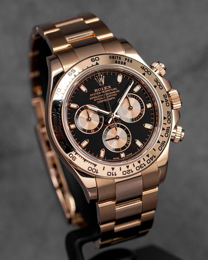 Harga Rolex Daytona Rosegold Black Indonesia