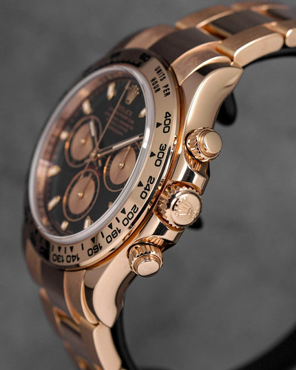 Harga Rolex Daytona Rosegold Black Indonesia