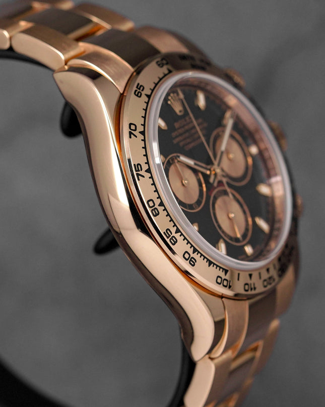 Harga Rolex Daytona Rosegold Black Indonesia