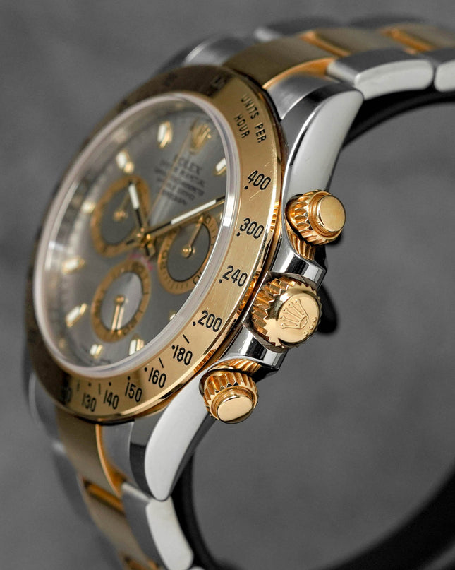 Harga Rolex Daytona Yellowgold Grey Indonesia