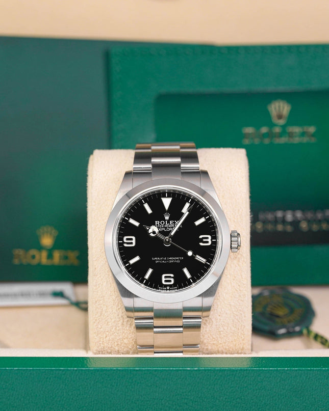 Harga Rolex Explorer I 40 Black Indonesia