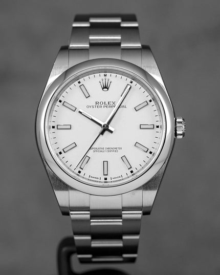 Harga Rolex Oyster Perpetual 39 White Indonesia