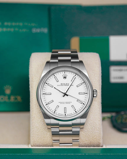 Harga Rolex Oyster Perpetual 39 White Indonesia
