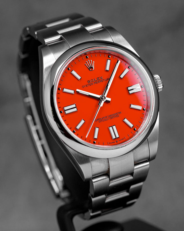 Harga Rolex Oyster Perpetual 41 Red Coral Indonesia