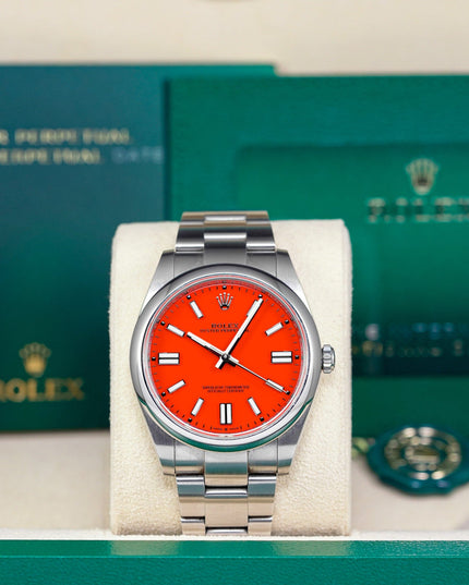 Harga Rolex Oyster Perpetual 41 Red Coral Indonesia