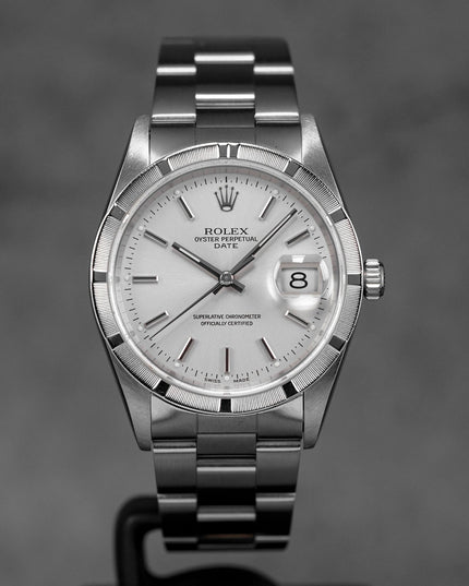 Harga Rolex Oyster Perpetual Date 15210 Silver Indonesia
