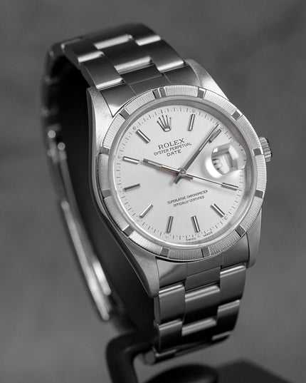 Harga Rolex Oyster Perpetual Date 15210 Silver Indonesia