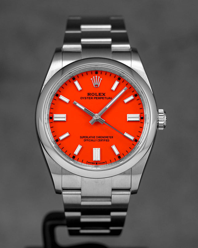 Harga Rolex Oyster Perpetual Red Coral Indonesia