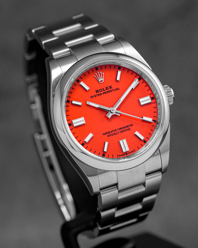 Harga Rolex Oyster Perpetual Red Coral Indonesia
