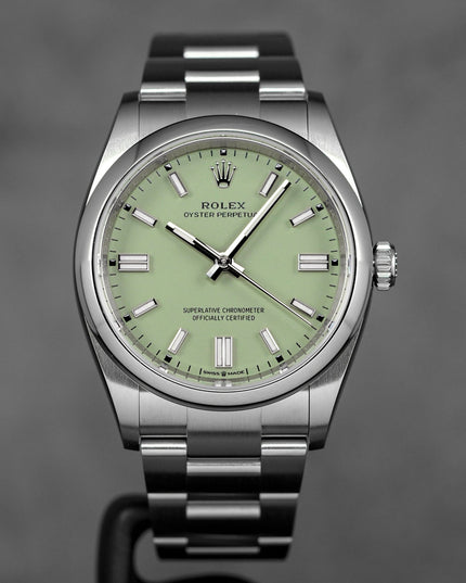 Harga Rolex Oyster Perteual 36 Pistachio Indonesia