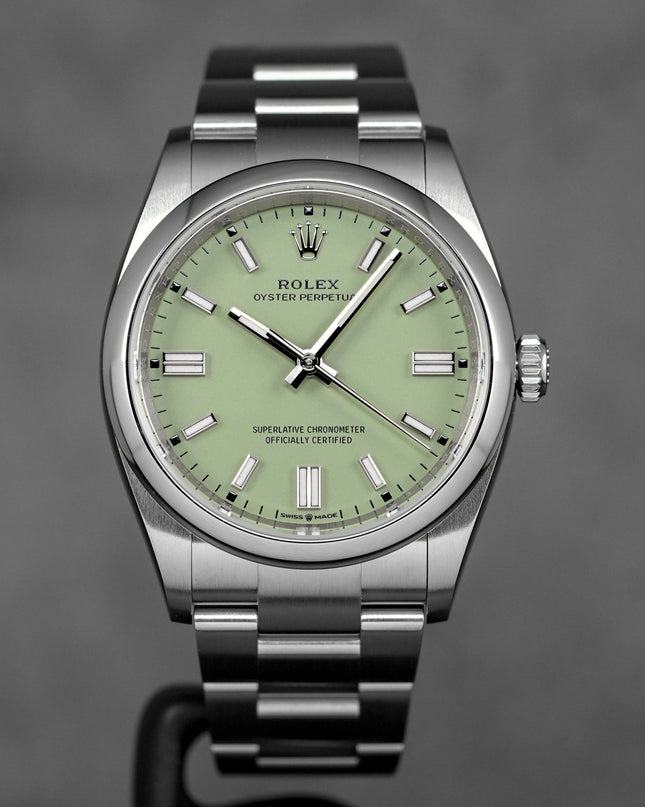 Harga Rolex Oyster Perteual 36 Pistachio Indonesia