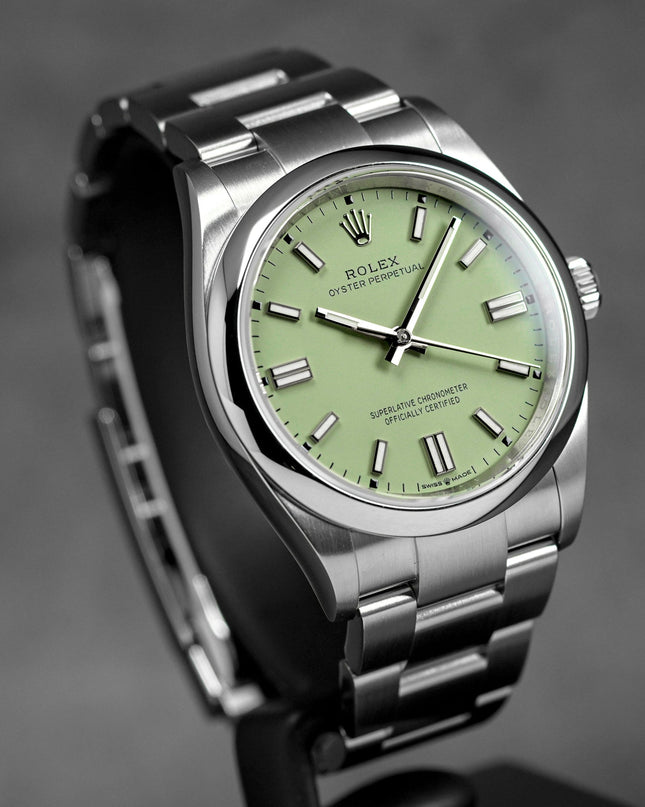 Harga Rolex Oyster Perteual 36 Pistachio Indonesia