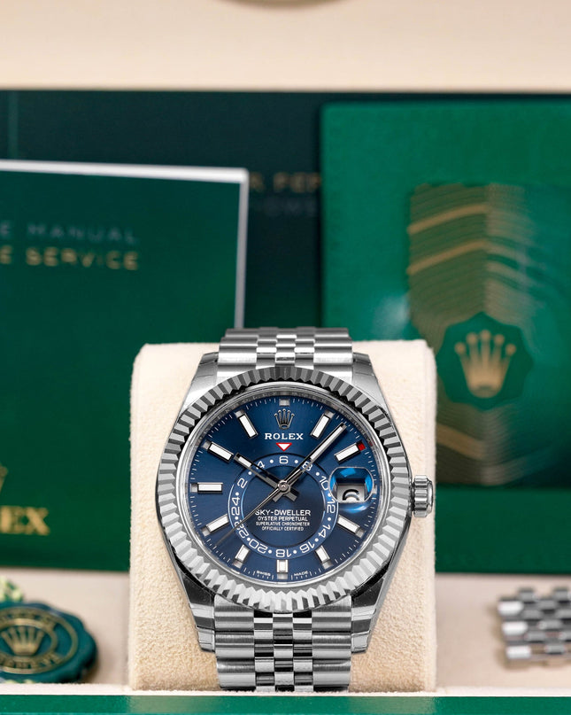 SKY-DWELLER BLUE JUBILEE (2021)