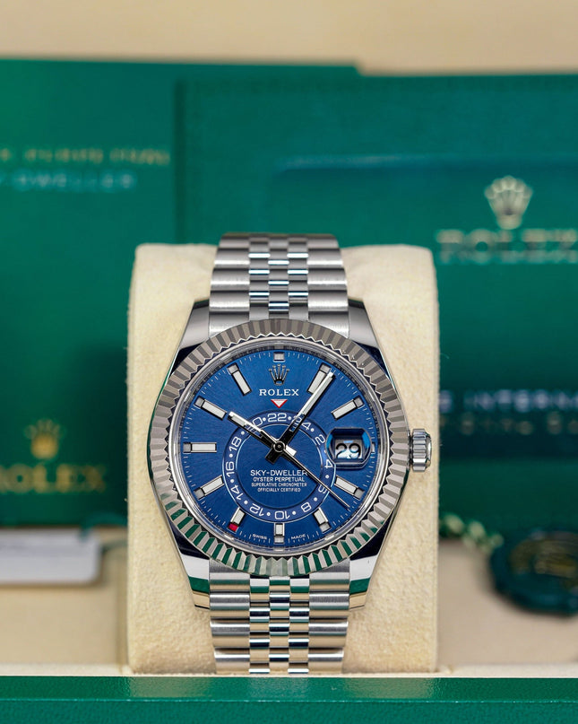Harga Rolex Sky Dweller Blue Jubilee Indonesia