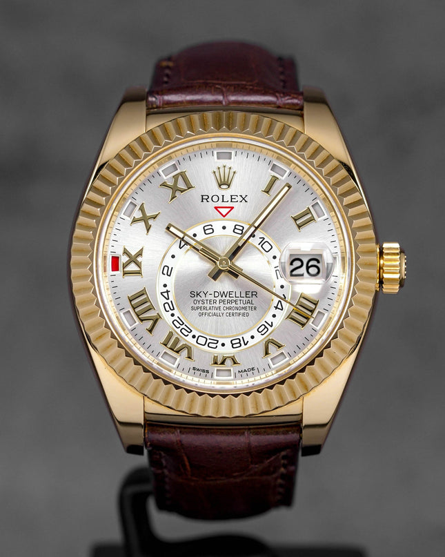 Harga Rolex Sky Dweller Silver Roman Indonesia