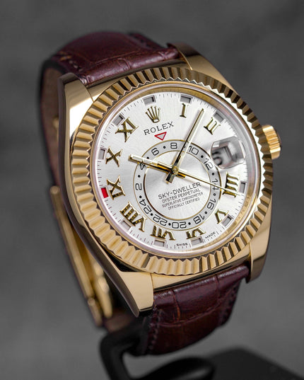 Harga Rolex Sky Dweller Silver Roman Indonesia