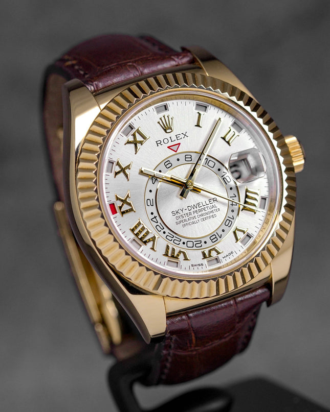 Harga Rolex Sky Dweller Silver Roman Indonesia