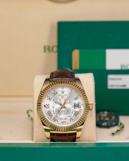 Harga Rolex Sky Dweller Silver Roman Indonesia