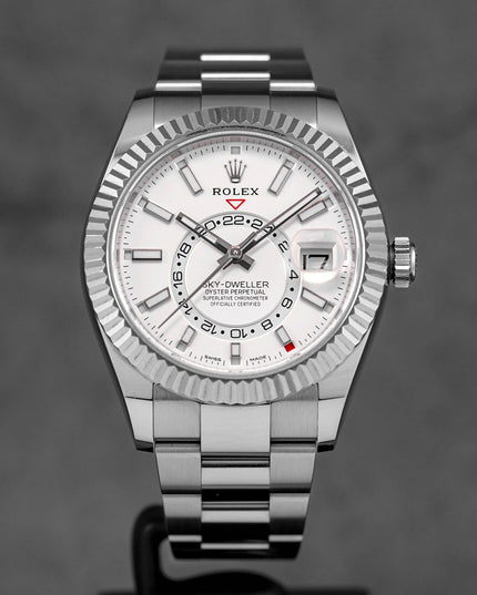 Harga Rolex Sky Dweller White Oyster Indonesia