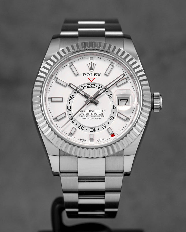 Harga Rolex Sky Dweller White Oyster Indonesia