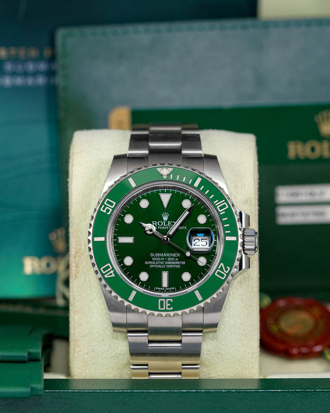 SUBMARINER DATE 40MM HULK (2013)