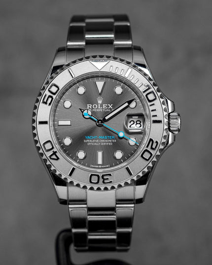 Harga Rolex Yacht Master 37 Rhodium