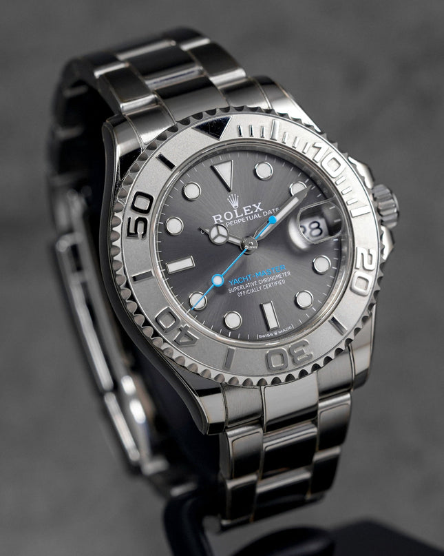 Harga Rolex Yacht Master 37 Rhodium