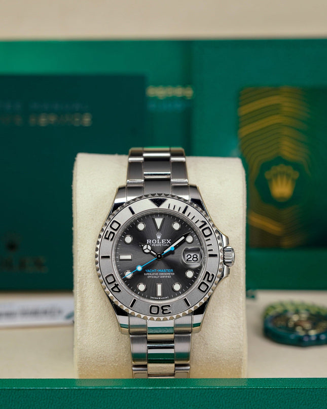 Harga Rolex Yacht Master 37 Rhodium