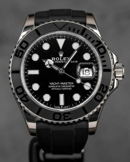 Harga Rolex Yacht Master 42 Oysterflex Whitegold Indonesia