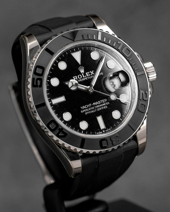 Harga Rolex Yacht Master 42 Oysterflex Whitegold Indonesia