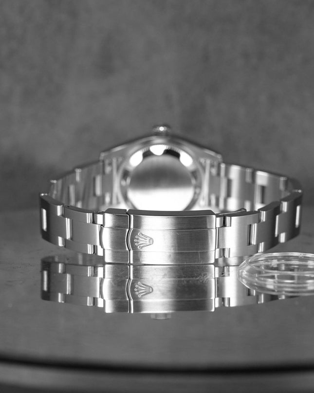 OYSTER PERPETUAL 26MM BLACK ARABIC PINK HOUR MARKERS DIAL (2011)