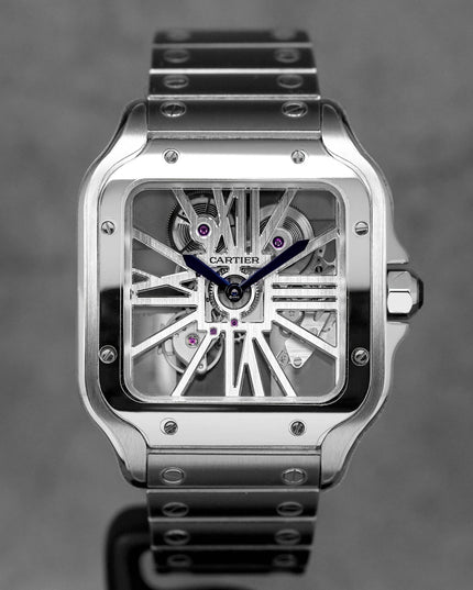 Harga Santos De Cartier L Skeleton