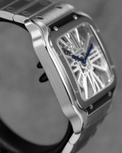 Harga Santos De Cartier L Skeleton