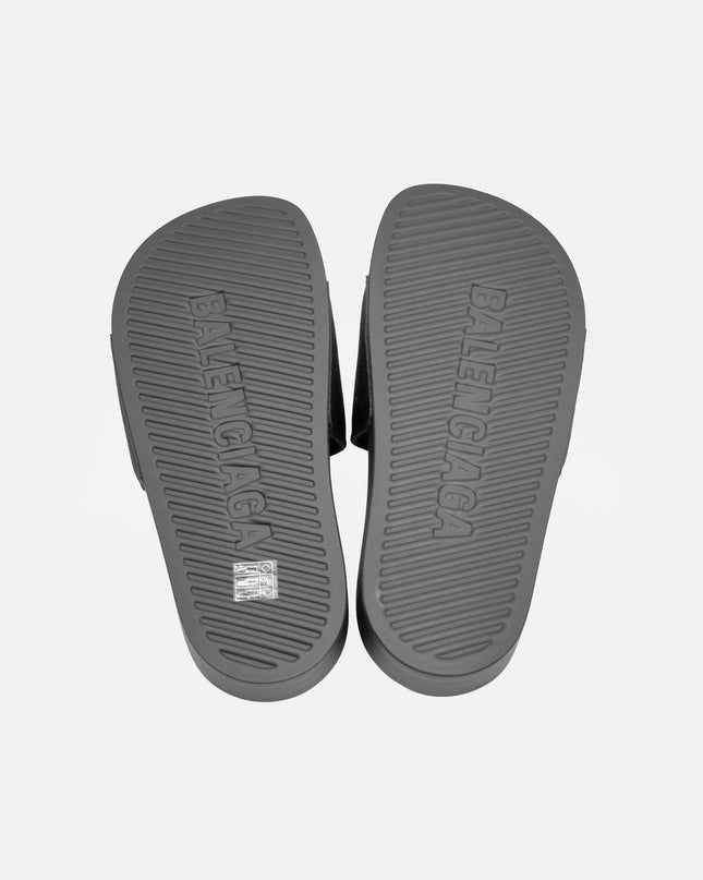 POOL SANDALS BLACK SIZE 41