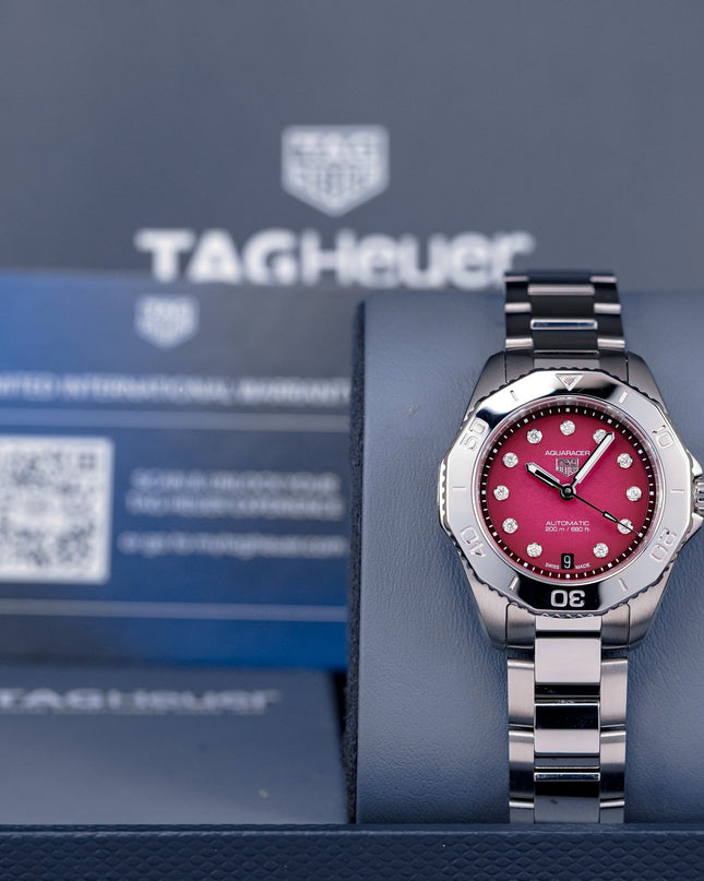 Harga Tag Heuer Aquaracer 200 Date Ruby Red