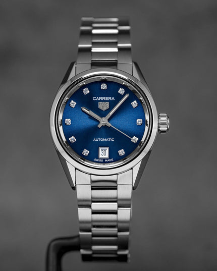 Harga Tag Heuer Date Blue Diamond
