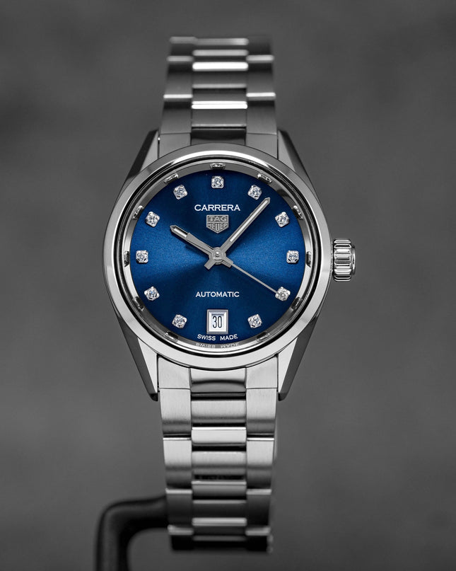 Harga Tag Heuer Date Blue Diamond