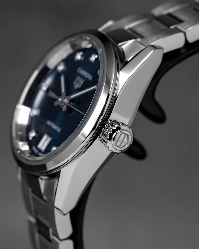 Harga Tag Heuer Date Blue Diamond