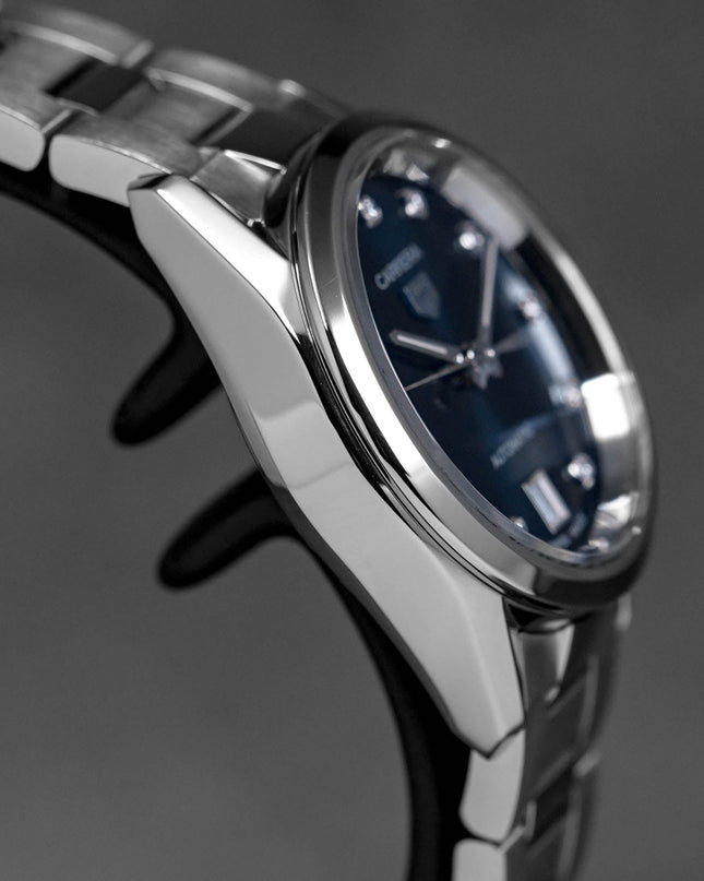 Harga Tag Heuer Date Blue Diamond