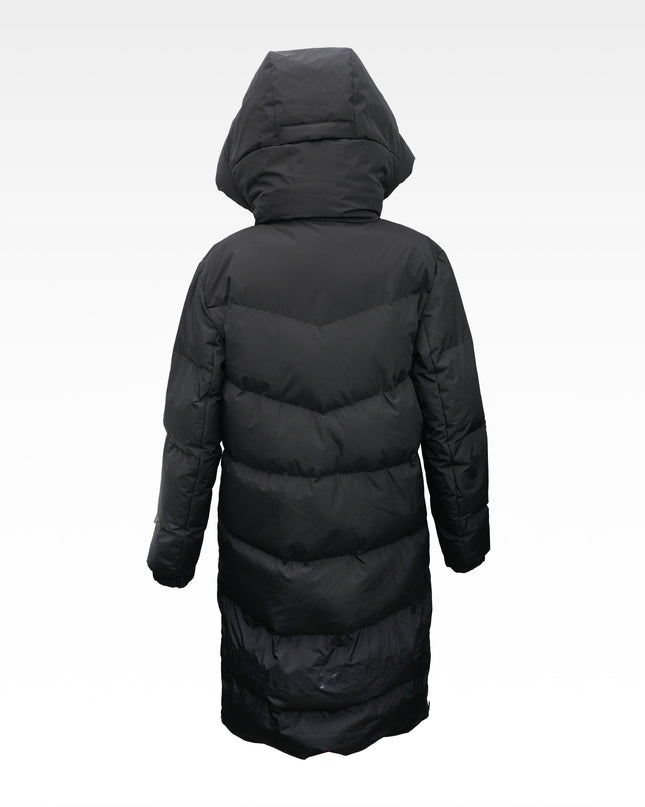 POLYESTER DOWN COAT S/90 BLACK