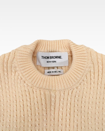 4-BAR VIRGIN WOOL SWEATER