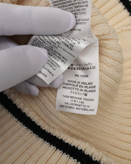 4-BAR VIRGIN WOOL SWEATER