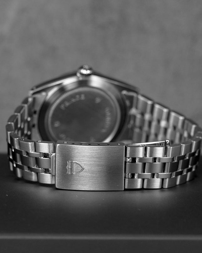 Harga Tudor Prince Date Day Silver Linen Diamond