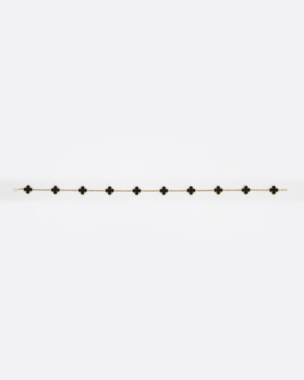 VINTAGE ALHAMBRA 10P ONYX NECKLACE (2024)