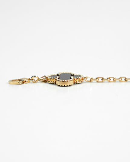 VINTAGE ALHAMBRA 10P ONYX NECKLACE (2024)
