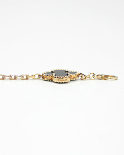 VINTAGE ALHAMBRA 10P ONYX NECKLACE (2024)
